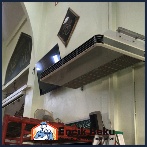Kerja servis aircond pelanggan 5